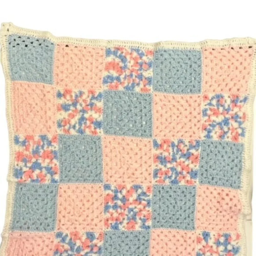 Handmade vtg afghan
